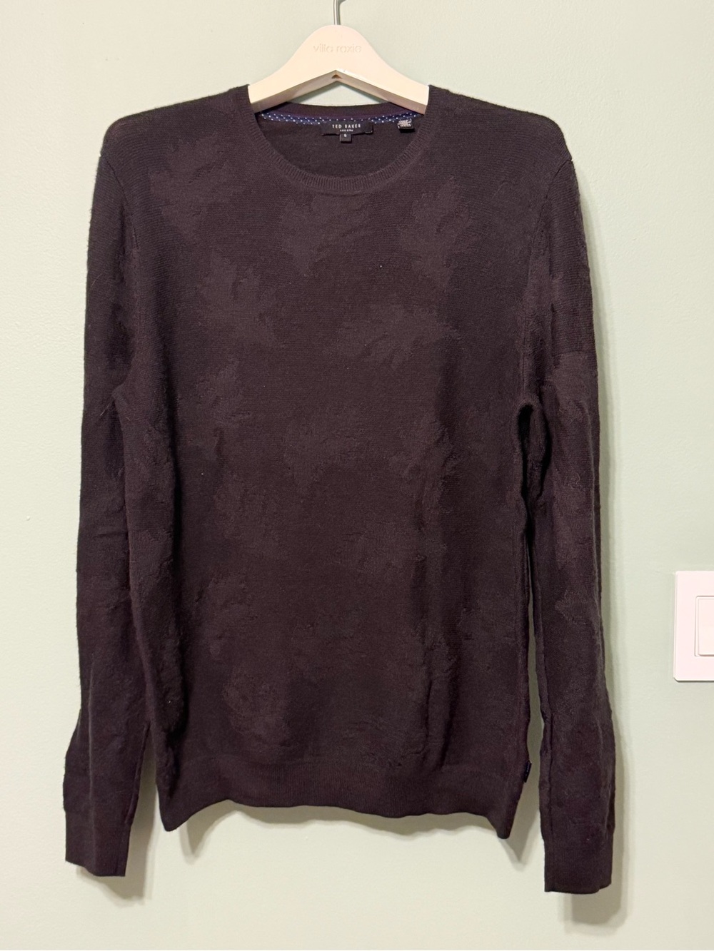 Ted Baker Men's Crewneck Sweater in Black